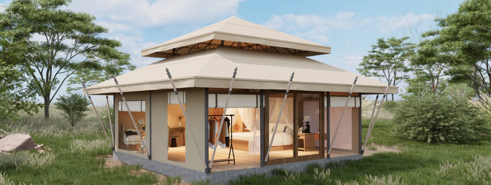 延寿县户外野奢帐篷